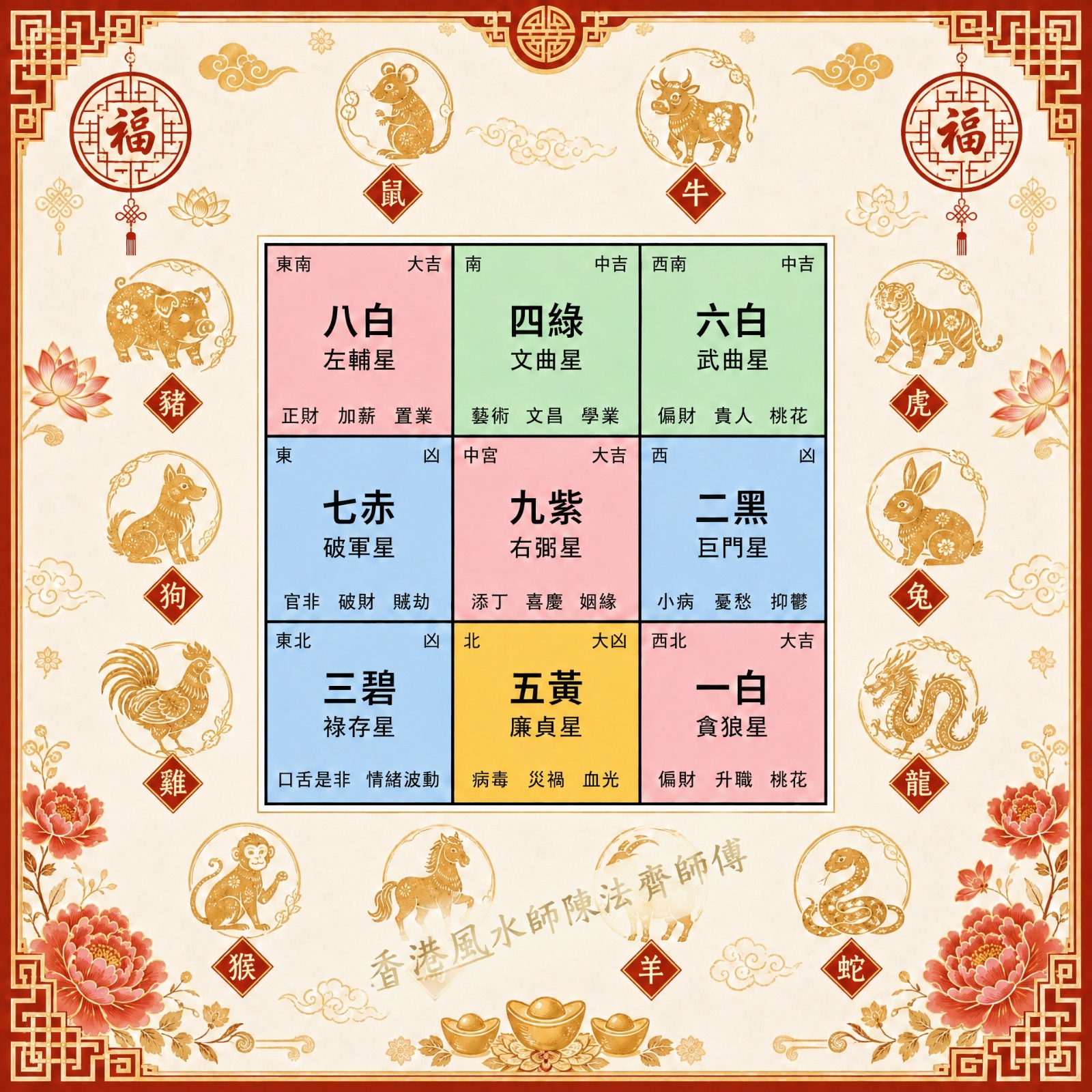 2027 年流年運程算命師傅 — 推薦陳法齊師傅
